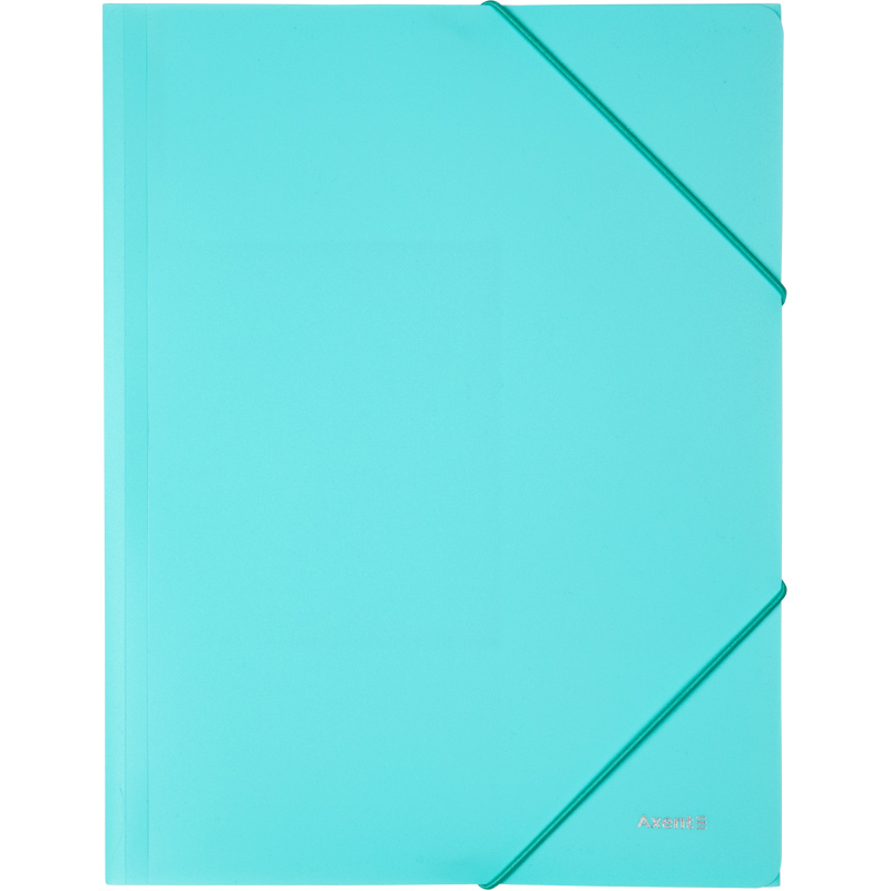 Папка на гумках Axent Pastelini 1504-18-A, А4, м'ятна